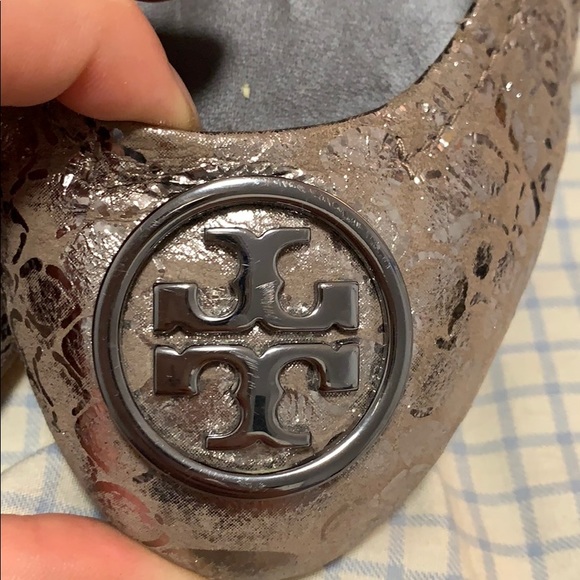 COPY - Tory Burch - Heidi Pewter Ballet Flat - Picture 7 of 7